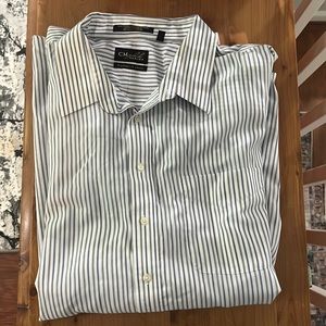 CM gold series long sleeved dress shirt for Big and tall man